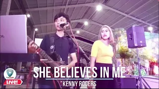 She Believes in me | Kenny Rogers - Sweetnotes Duo