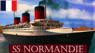 Крушение трансатлантический французского судна  Normandy