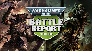 A New Hive Fleet Emerges - Tyranids vs Dark Angels Narrative Battle Report Ep 41