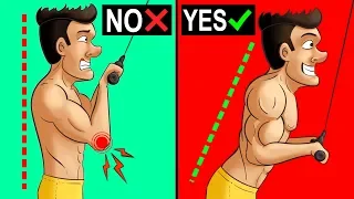 8 Gym Exercises (YOU'RE DOING WRONG!)