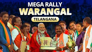 PM Modi Live | Public meeting in Warangal, Telangana | Lok Sabha Election 2024
