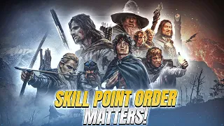 Skill Point Allocation Order Matters! | LOTR: Rise to War