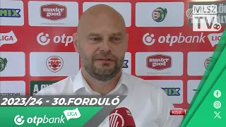 Feczkó Tamás értékelése a Kisvárda Master Good - Fehérvár FC mérkőzésen