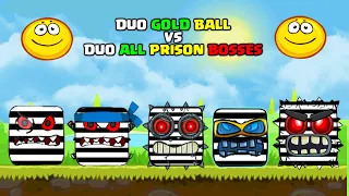 RED BALL 4: DUO GOLD BALL VS DUO ALL PRISON BOSSES 'Fusion Battle' GAMEPLAY VOLUME 1,2,3,4,5