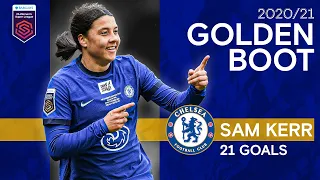 Sam Kerr's Golden Boot Winning Season | All 21 Goals | Women's Super League 2020/21