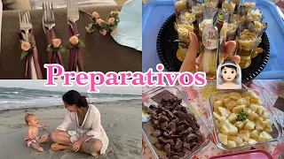 ÚLTIMOS PREPARATIVOS PARA A FESTA DE CASAMENTO | DOCINHOS E ESPAÇO 🤩