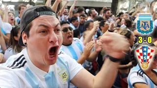 ¡MESSI GIGANTE Y A LA FINAL! Desde Buenos Aires 🇦🇷 Argentina 3-0 Croacia Reacciones Semifinales 🏆