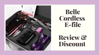 Dip with Me FT Belle Cordless Efile || Review || How to Keep Your Dip Thin!