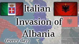 Italian invasion of albania every day (Short battle's #2)