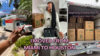 VLOG|I MOVED FROM MIAMI TO HOUSTON| | LEARNING TO TRUST GOD'S ALIGNMENT FOR MY LIFE| KhloeFifty50