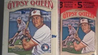 2016 Topps Gypsy Queen Retail Sampling Box Break Blaster + Hanger Pack