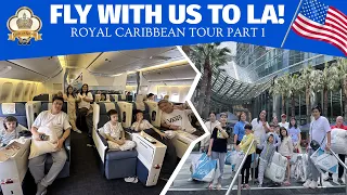 FLY WITH US TO LA! ✈ | Caribbean Tour Part 1 | Joel Cruz Official