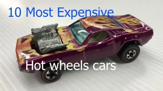 10 Most Valuable Hot wheels cars