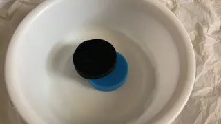 Sponge ASMR - Dry Blue and Black Sponge Ripping