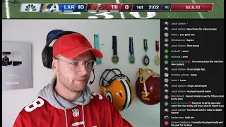 TAMPA BAY BUCCANEERS vs LOS ANGELES RAMS | Rugby Player Reacts to NFL Playoffs Livestream!