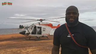 Bigi Boy helicopter flight to the Brokopondo Reservoir (Suriname 2020)