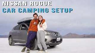 2013 Nissan Rogue Camper Conversion Tour | My friend's adventure vehicle!