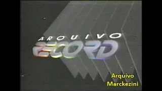 Intervalos - Arquivo Record/Parte 1 (1993)