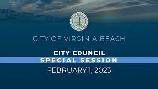 City Council Special Session - 02/01/2023