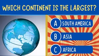 Geography Trivia Quiz! 🤔🗽🗼 25 Questions You Must Know (General Knowledge Quiz)