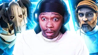 PURSUIT OF GIREVOUS!! *FIRST TIME WATCHING STAR WARS* THE CLONE WARS S2 EPISODE 9-10 REACTION