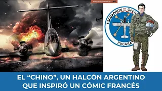 Malvinas | El "Chino", un Halcón argentino que inspiró un cómic francés