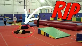 INSANE OBSTACLE COURSE AT SUPER TRAMPOLINE PARK!!!