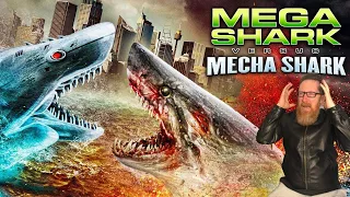 SAVAGE REVIEW! Mega Shark vs MECHA SHARK!