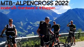 Hitzeschlacht-Alpencross 2022 mit dem MTB von Innsbruck an den Gardasee (mit verbotenem Tunnel)