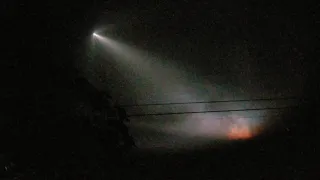 Lights over California sky 07 Oct 2018. SpaceX ?
