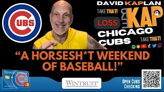 REKAP : ⚾️ Chicago Cubs 5-2 loss to Cincinnati Reds.  “A horses$&! weekend of baseball!”