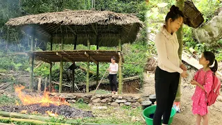 Poorgirl Life_Girl Went To School To Finish The Bamboo Floor/ Lý Thị Tâm