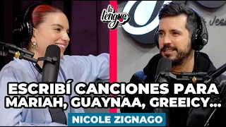 ESCRIBÍ PARA MARIAH, GUAYNAA, GREEICY... - Nicole Zignago en La Lengua #Clip