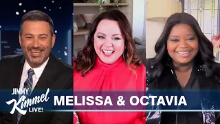 Melissa McCarthy & Octavia Spencer on Playing Superheroes, Messing with Jason Bateman & Prank on Set