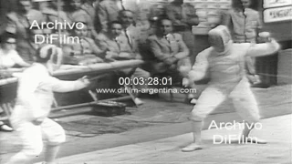 Mangiarotti vs Sisikin - Fencing Men's Foil Team - Summer Olympic Games 1960