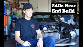 240z Rear End install - Coilovers, Disc Brake Conversion, CV Axle Conversion