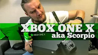 Распаковка Xbox One X - самой мощной консоли?