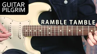 Creedence Clearwater Revival "Ramble Tamble" Guitar Lesson