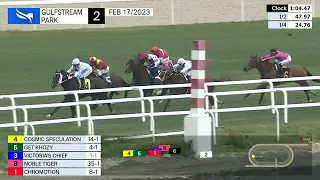 Gulfstream Park February 17, 2023 Race 2