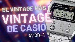 Elegancia Nostálgica: Reseña del A1100D-1, el reloj Vintage de Casio que evoca al CasioTron