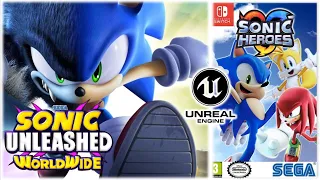 SEGA DISCONTINUING Hedgehog Engine 2, Remaking/Remastering ALL Previous Games With Unreal Engine 5?!