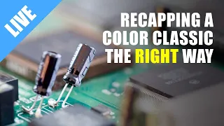 Recapping a Macintosh Color Classic the right way