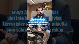 SD-ledaren öppnar för att dra in medborgarskap