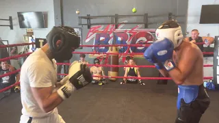 scarnato jr sparring pro fighter 5th street gym