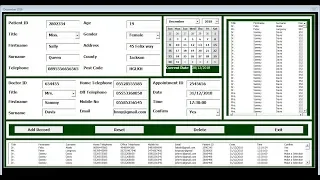 How to Create Hospital Management Systems with VBA in Excel - Part 1 of 3