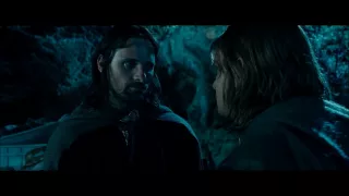 Fellowship Of The Ring ~ Extended Edition ~ Boromir confronts Aragorn HD