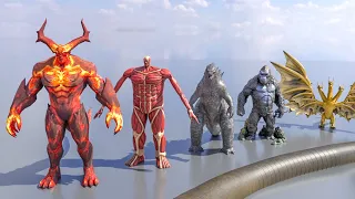 Monster Size Comparison  3D