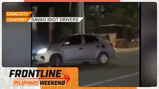 Lasing na motorista sa Davao City, arestado matapos mag-exhibition sa kalsada