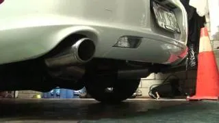 2009 Lexus SC430 Custom Borla Exhaust with Resonators(Part 1)