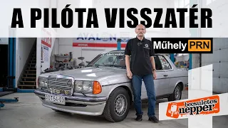 Szó szerint kivette az előző tulaj kezéből – Mercedes-Benz W123 280 CE – 1983 – MűhelyPRN 250.